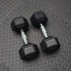 Premium Rubber Hex Dumbbell (Pairs)