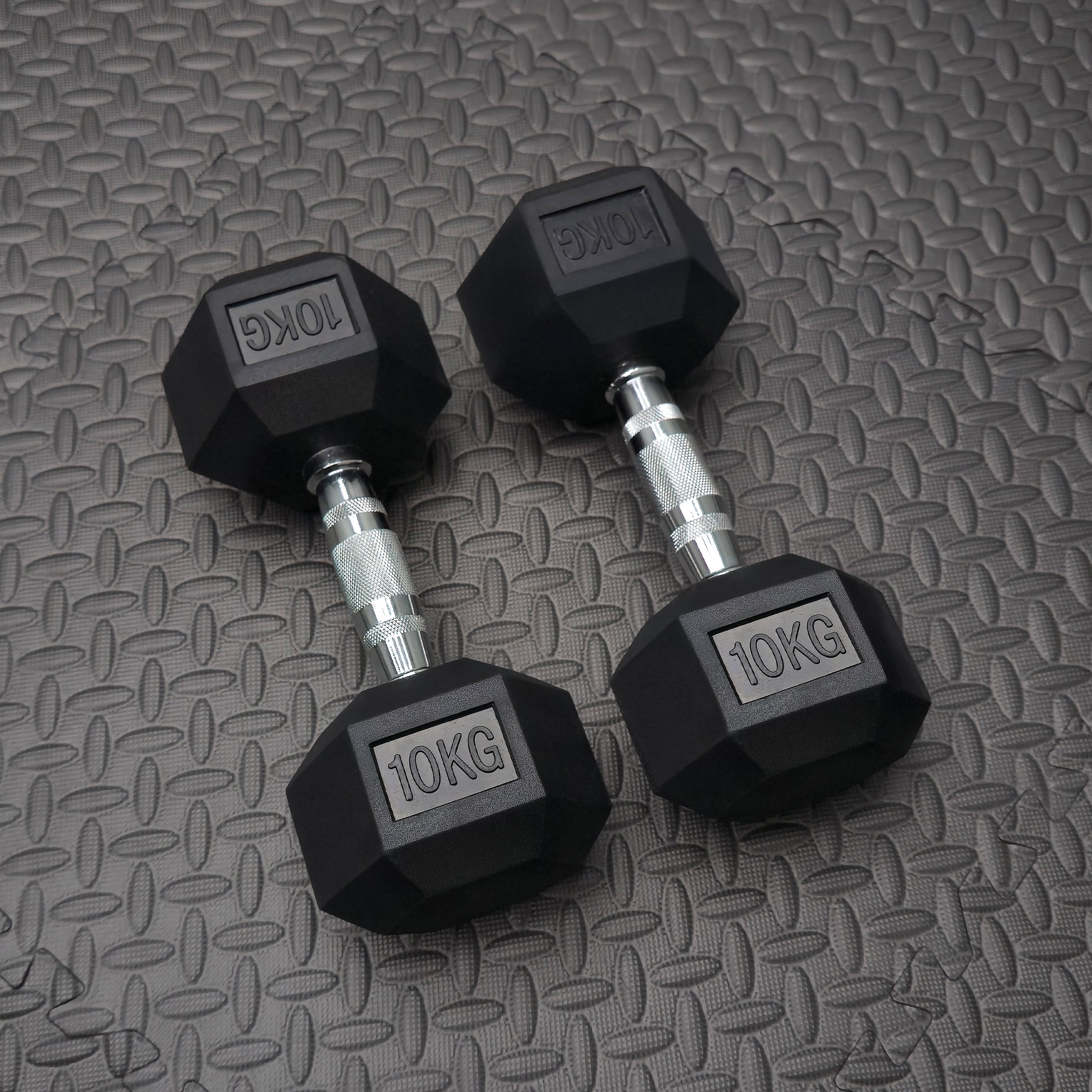 Premium Rubber Hex Dumbbell (Pairs)
