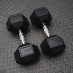 Premium Rubber Hex Dumbbell (Pairs)