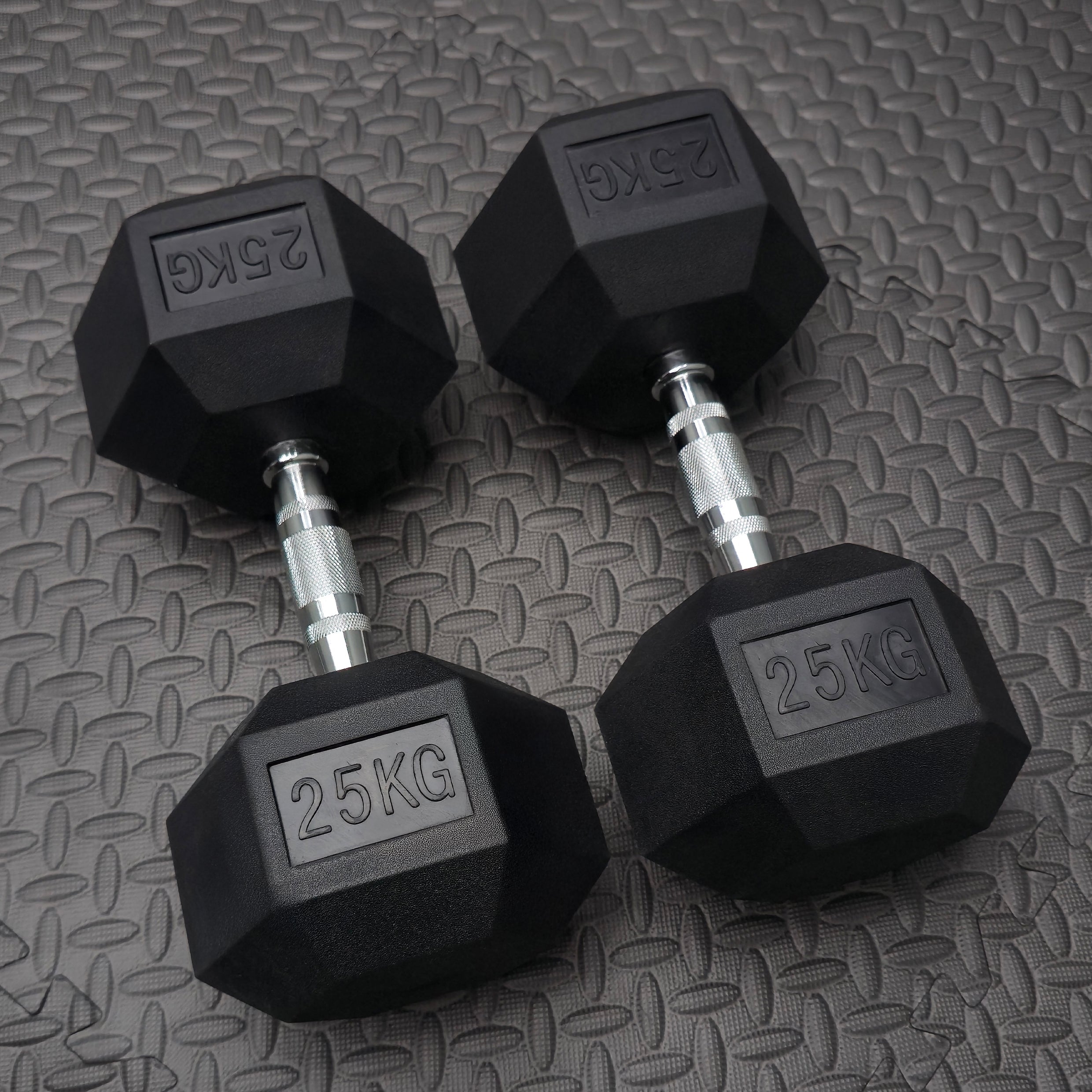 Premium Rubber Hex Dumbbell (Pairs)