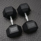 Premium Rubber Hex Dumbbell (Pairs)