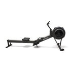 rowing machine on white background
