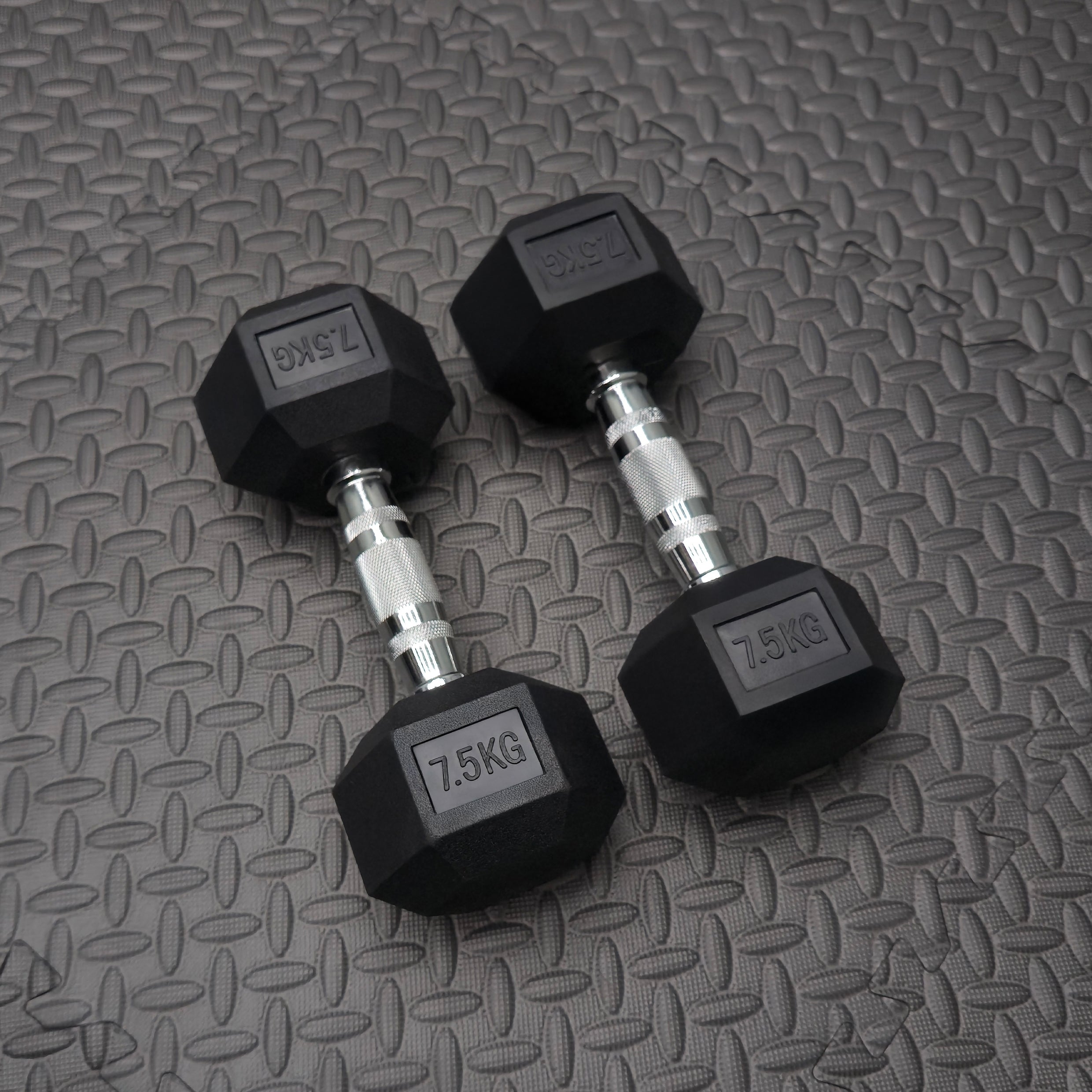 Premium Rubber Hex Dumbbell (Pairs)